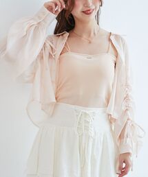 MAJESTIC LEGON | キラキラドロストシアーシャツ(シャツ/ブラウス)