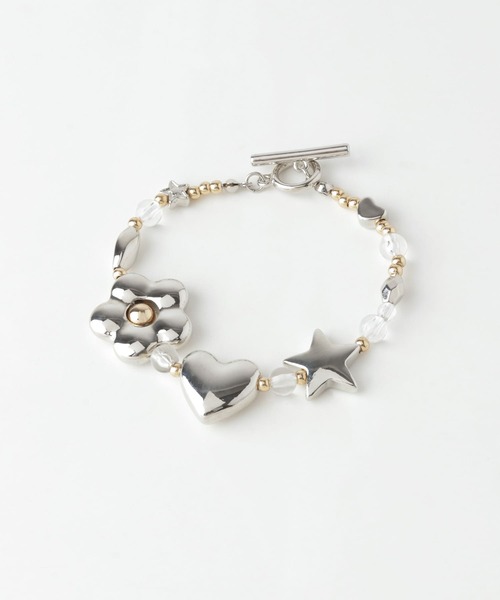 SMELLY（スメリー）の「モチーフチャームマンテルブレスレット（ブレスレット・レディース・シルバー系その他・-）」の6枚目の写真