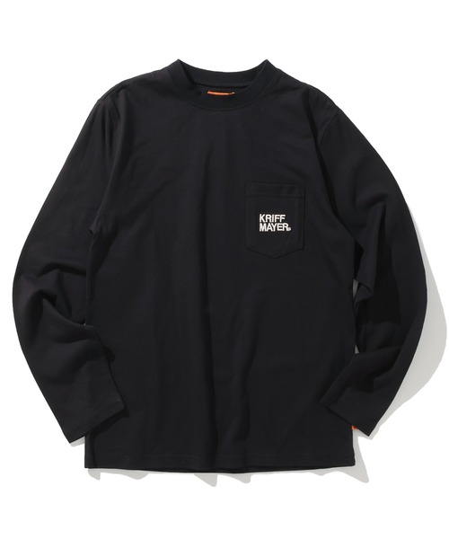 KRIFF MAYER Kid's Collection（クリフメイヤーキッズコレクション）の「【綿100％】外遊びイラストロンT(ロゴ)（Tシャツ/カットソー・キッズ・ブラック/グレー/オフホワイト/ブルー/ライトグリーン/オレンジ・120/130/140/150/160/170）」の10枚目の写真