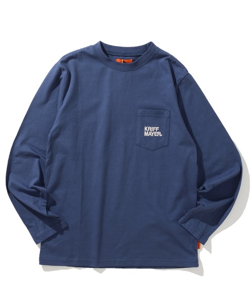 KRIFF MAYER Kid's Collection（クリフメイヤーキッズコレクション）の「【綿100％】外遊びイラストロンT(ロゴ)（Tシャツ/カットソー・キッズ・ブラック/グレー/オフホワイト/ブルー/ライトグリーン/オレンジ・120/130/140/150/160/170）」の16枚目の写真