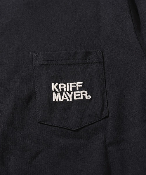 KRIFF MAYER Kid's Collection（クリフメイヤーキッズコレクション）の「【綿100％】外遊びイラストロンT(ロゴ)（Tシャツ/カットソー・キッズ・ブラック/グレー/オフホワイト/ブルー/ライトグリーン/オレンジ・120/130/140/150/160/170）」の19枚目の写真