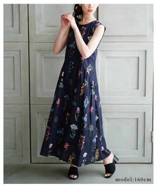 セール】フラワーロングワンピース（ワンピース）｜Sawa a la mode