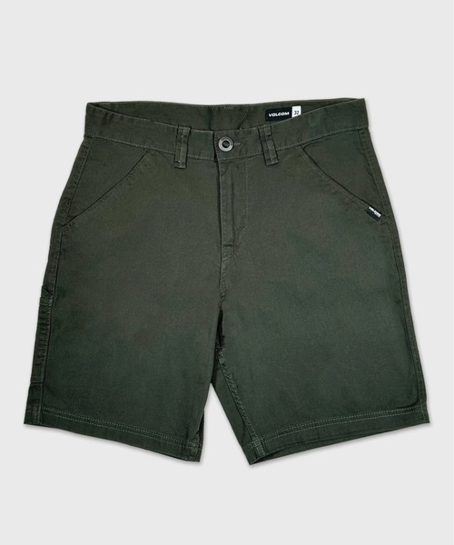 VOLCOM(ボルコム)の「【VOLCOM/ボルコム】Tustin Short/ショートパンツ(その他パンツ・メンズ・ダークグリーン/ホワイト系その他・32inch/30inch/28inch/34inch/36inch)」の1枚目の写真