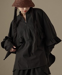 Fashion Letter | 水陸両用 フリルデザイン ラッシュガード ブラウス(ラッシュガード)