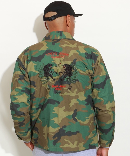 ROTAR(ローター)の「TIQ Ripstop Military Shirt JKT(ミリタリージャケット・メンズ・ウッドランド/カーキ/ブラック・X-LARGE/LARGE/MEDIUM)」の7枚目の写真