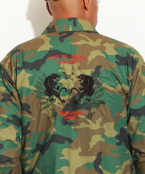 TIQ Ripstop Military Shirt JKT（ミリタリージャケット）｜ROTAR