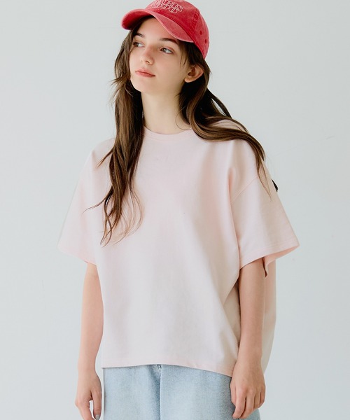 coca(coca)(コカ)の「バックタック裏毛トップス(Tシャツ/カットソー・レディース・ライトベージュ/ライトピンク・S/M/L)」の2枚目の写真