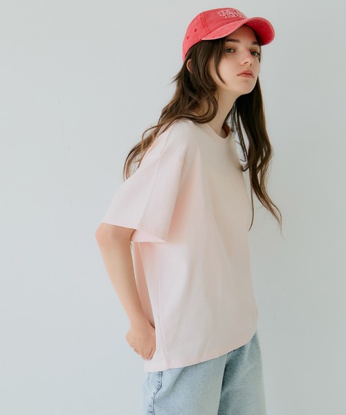 coca(coca)(コカ)の「バックタック裏毛トップス(Tシャツ/カットソー・レディース・ライトベージュ/ライトピンク・S/M/L)」の10枚目の写真