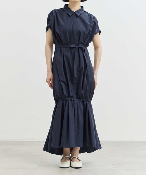 THE TOKYO/ザトウキョウ】Cool Touch Harf Sleeve Shirts One-Piece