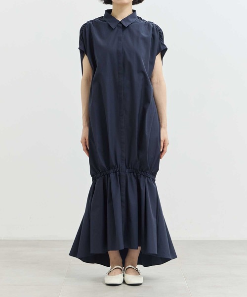 THE TOKYO/ザトウキョウ】Cool Touch Harf Sleeve Shirts One-Piece