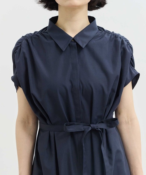 THE TOKYO/ザトウキョウ】Cool Touch Harf Sleeve Shirts One-Piece