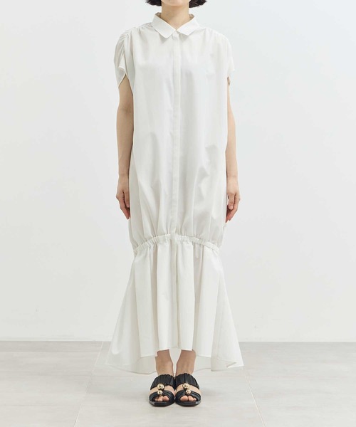 THE TOKYO/ザトウキョウ】Cool Touch Harf Sleeve Shirts One-Piece