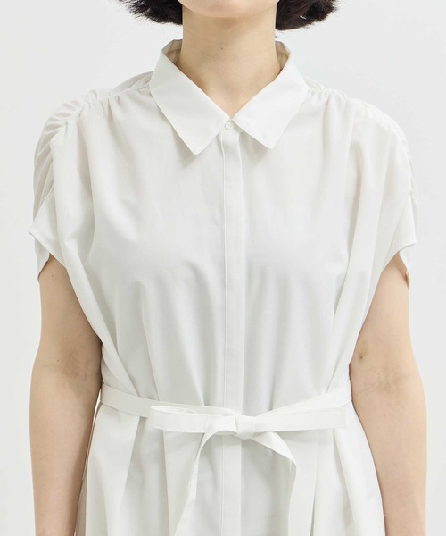 THE TOKYO/ザトウキョウ】Cool Touch Harf Sleeve Shirts One-Piece