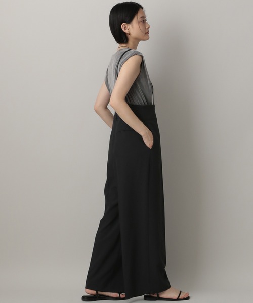 A part by（アパートバイ）の「サスツキストレートパンツ（その他パンツ・レディース・ブラック/オフホワイト/グレー系その他4・MEDIUM/SMALL）」の15枚目の写真