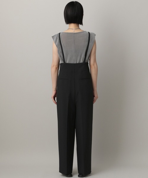 A part by（アパートバイ）の「サスツキストレートパンツ（その他パンツ・レディース・ブラック/オフホワイト/グレー系その他4・MEDIUM/SMALL）」の18枚目の写真