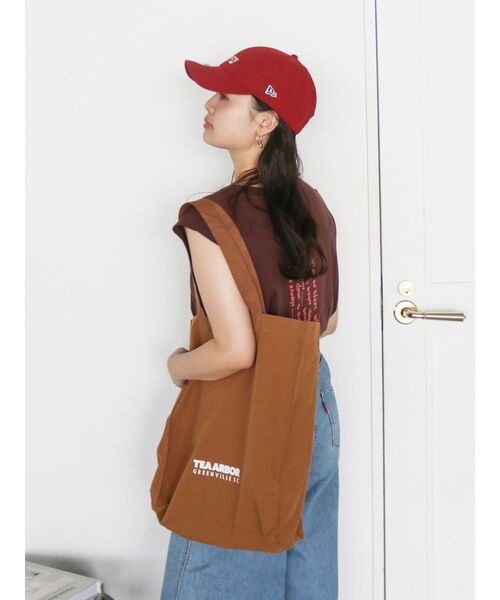 Ungrid（アングリッド）の「【WEB限定】ロゴトートバッグ（トートバッグ・レディース・ピンク/ブラウン/ブラック/オフホワイト/ブルー/イエロー・FREE）」の14枚目の写真