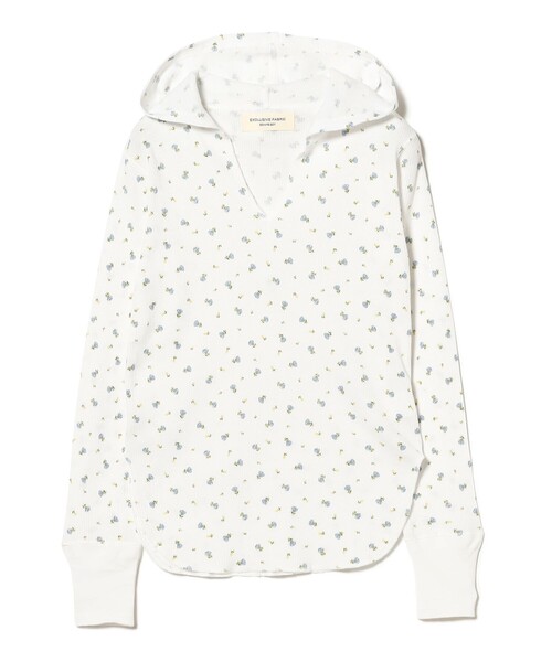 BEAMS BOY(ビームスボーイ)の「【1/15再値下げ】フラワー サーマル パーカー(Tシャツ/カットソー・レディース・オフホワイト/ライトグレー・ONE SIZE)」の18枚目の写真