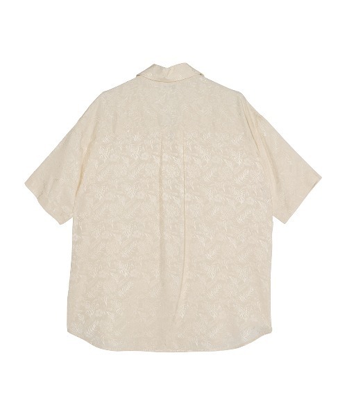 SUMMER JACQUARD OVER SHIRT JACKET（テーラードジャケット