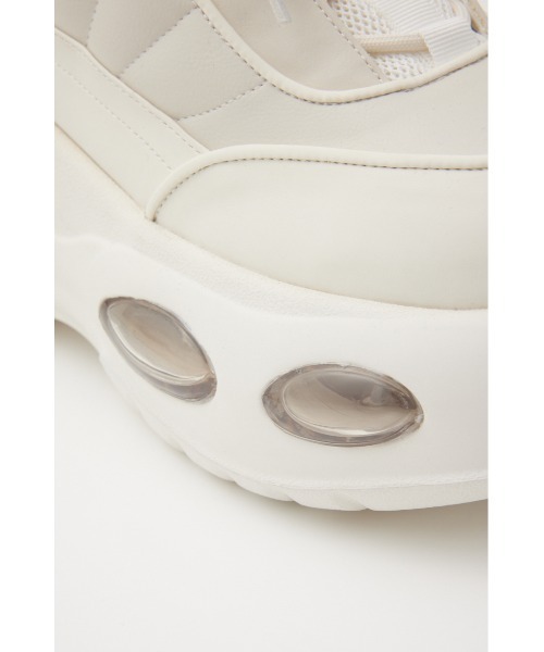 SLY（スライ）の「【再入荷】AIR PLATFORM SNEAKER エアー プラットフォーム スニーカー（スニーカー・レディース・アイボリー/ブラック・SMALL/MEDIUM/LARGE）」の9枚目の写真