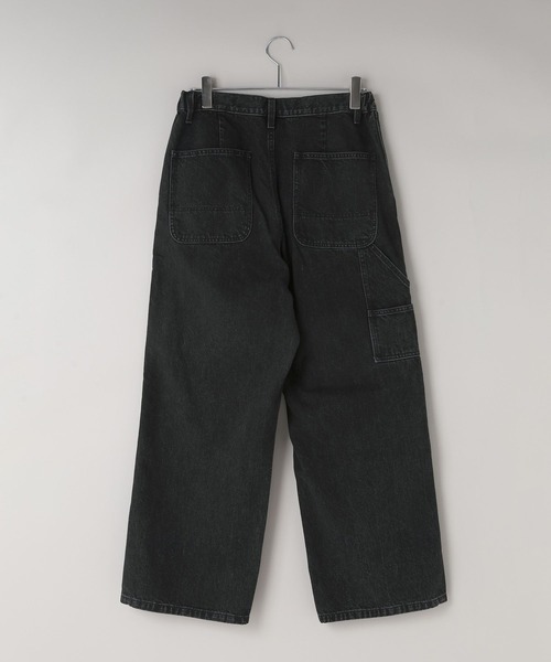 LOWRYS FARM(ローリーズファーム)の「【LFM(U)】デニムダブルニーパンツ 571358(デニムパンツ・メンズ・ブラック/ブラウン・MEDIUM/LARGE)」の17枚目の写真