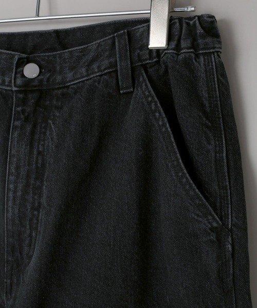 LOWRYS FARM(ローリーズファーム)の「【LFM(U)】デニムダブルニーパンツ 571358(デニムパンツ・メンズ・ブラック/ブラウン・MEDIUM/LARGE)」の19枚目の写真