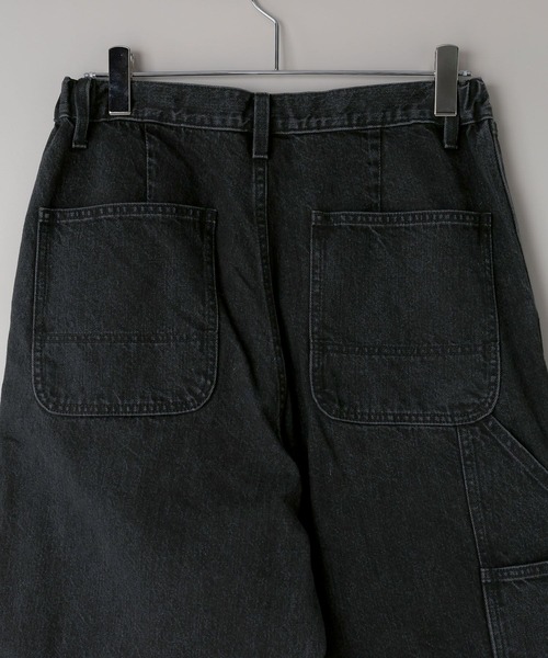 LOWRYS FARM(ローリーズファーム)の「【LFM(U)】デニムダブルニーパンツ 571358(デニムパンツ・メンズ・ブラック/ブラウン・MEDIUM/LARGE)」の21枚目の写真