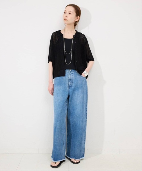 PALM(パーム)の「《追加2》PALM/パーム SLOBE別注 2SETキャミソール(インナーウェア/肌着・レディース・アイボリー/ブラック・FREE)」の9枚目の写真