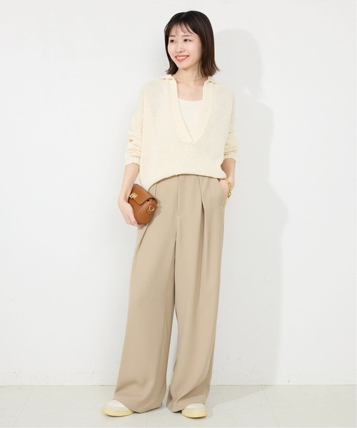 PALM(パーム)の「《追加2》PALM/パーム SLOBE別注 2SETキャミソール(インナーウェア/肌着・レディース・アイボリー/ブラック・FREE)」の16枚目の写真