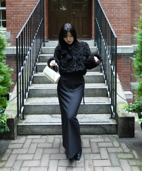 MARNI プードルモヘア　ノーカラージャケット poodle no-collar jacket（プードルノーカラージャケット）（ノー