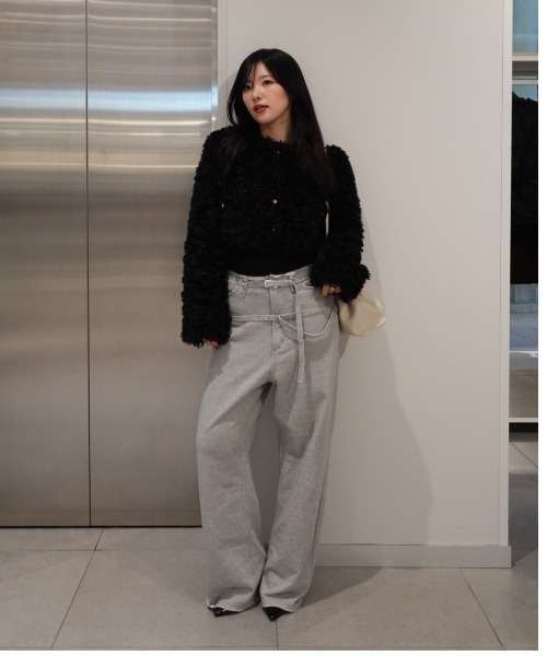 poodle no-collar jacket（プードルノーカラージャケット）（ノー