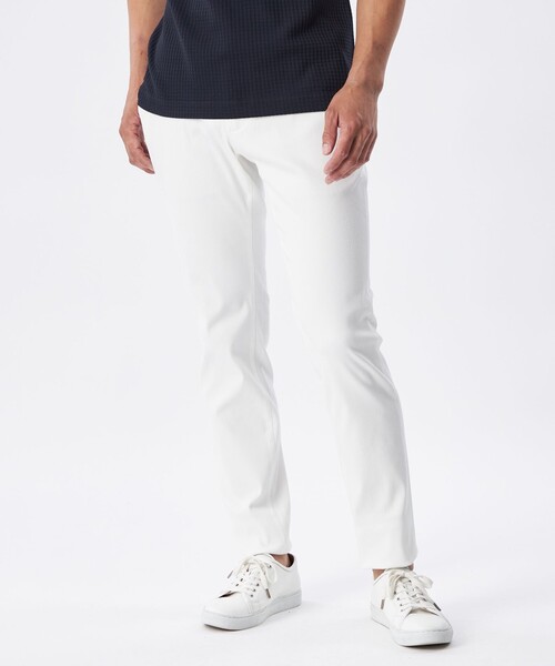 EPOCA UOMO（エポカウォモ）の「ハイパワーストレッチドビーパンツ（その他パンツ・メンズ・グレー系その他/ホワイト/ブラック・46/48）」の2枚目の写真