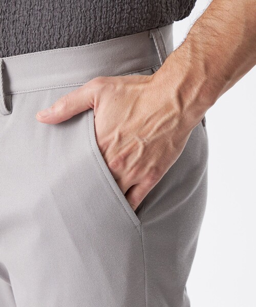 EPOCA UOMO（エポカウォモ）の「ハイパワーストレッチドビーパンツ（その他パンツ・メンズ・グレー系その他/ホワイト/ブラック・46/48）」の7枚目の写真