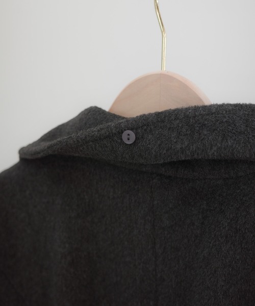 セール】2wayカラーウエストシェイプミドルコート（ステンカラーコート