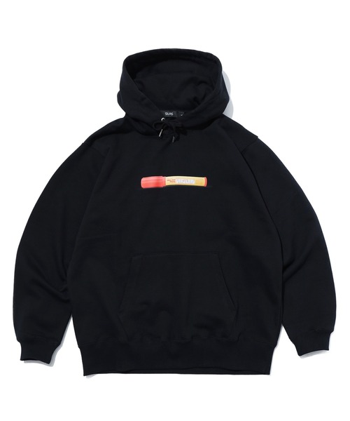 SILAS（サイラス）の「HAND FLARE SWEAT HOODIE（パーカー・メンズ・アッシュ/ブラウン/ブラック・XL/L/M）」の2枚目の写真