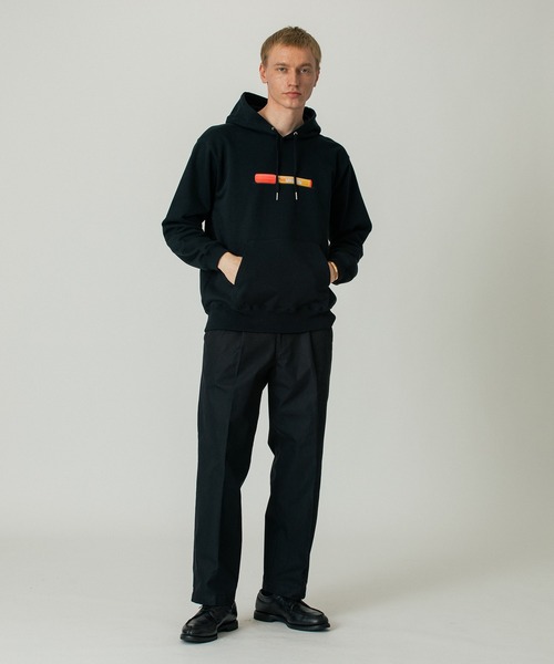 SILAS（サイラス）の「HAND FLARE SWEAT HOODIE（パーカー・メンズ・アッシュ/ブラウン/ブラック・XL/L/M）」の13枚目の写真