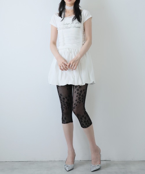 セール】星柄レースレギンスハーフパンツ（その他パンツ