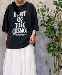 HONEYSUCKLE ROSE(ハニーサックルローズ)【レディース】【店舗で人気】アシッド加工プリントTシャツ