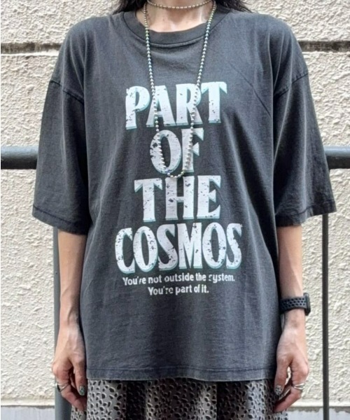 Right-on(ライトオン)の「【HONEYSUCKLE ROSE】【店舗で人気】アシッド加工プリントTシャツ(リラックスシルエット)(Tシャツ/カットソー・レディース・オフホワイト/ブルー/ダークグレー/その他1・L/M)」の17枚目の写真