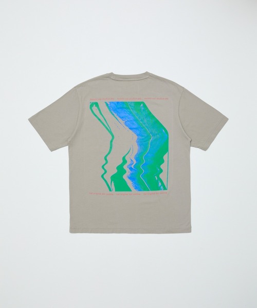 bal(バル)の「wave and clouds2(Tシャツ/カットソー・メンズ・ホワイト/グレー/ブラック・3/2/1)」の3枚目の写真