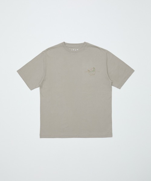 bal(バル)の「wave and clouds2(Tシャツ/カットソー・メンズ・ホワイト/グレー/ブラック・3/2/1)」の5枚目の写真