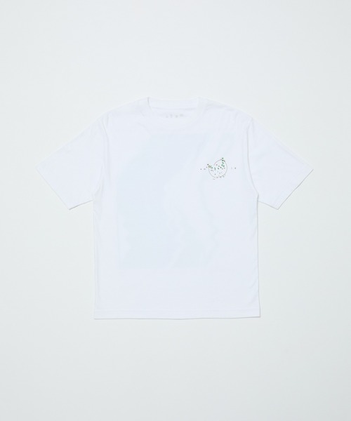 bal(バル)の「wave and clouds2(Tシャツ/カットソー・メンズ・ホワイト/グレー/ブラック・3/2/1)」の4枚目の写真