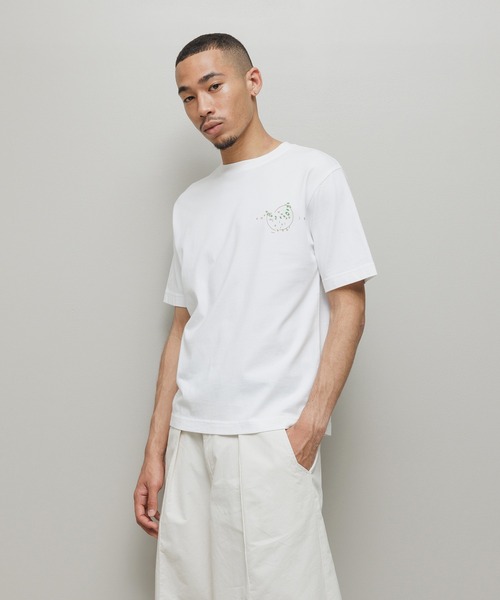 bal(バル)の「wave and clouds2(Tシャツ/カットソー・メンズ・ホワイト/グレー/ブラック・3/2/1)」の9枚目の写真