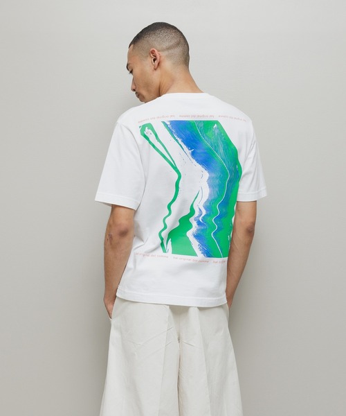 bal(バル)の「wave and clouds2(Tシャツ/カットソー・メンズ・ホワイト/グレー/ブラック・3/2/1)」の10枚目の写真