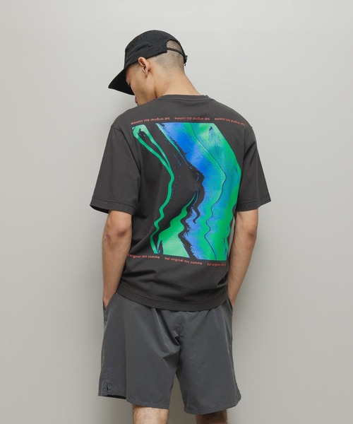 bal(バル)の「wave and clouds2(Tシャツ/カットソー・メンズ・ホワイト/グレー/ブラック・3/2/1)」の12枚目の写真