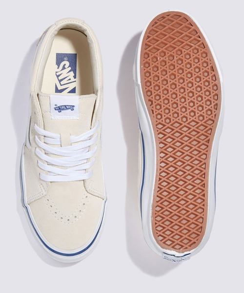 VANS（バンズ）の「VANS PREMIUM スケートミッド（スニーカー・メンズ・オフホワイト・5/5.5/6/6.5/7/8/9/9.5/10/11/7.5/4.5/4）」の3枚目の写真