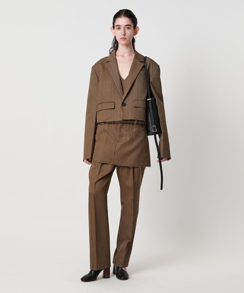 AEWEN MATOPH（イウエン マトフ）の「＜AEWEN MATOPH＞V＆H ３WAY レザーミニバッグ（ショルダーバッグ・レディース・ブラック・FREE）」の6枚目の写真