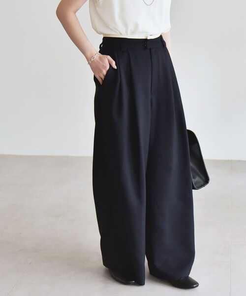 セール】quaranciel:〈洗濯機可能〉ダブルクロス ウエスト ライン