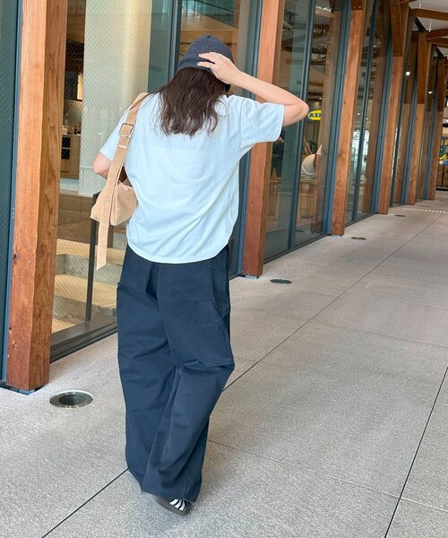 DISCOAT（ディスコート）の「【ユニセックス】ツイルペインターパンツ（チノパンツ・レディース・ブラック/ベージュ・SMALL/MEDIUM）」の13枚目の写真