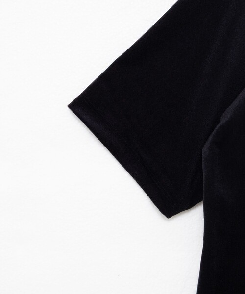 NOLLEY’S（ノーリーズ）の「シアートリコットベロアプリントTシャツ（Tシャツ/カットソー・レディース・キナリ/カーキ/ブラック・38）」の14枚目の写真