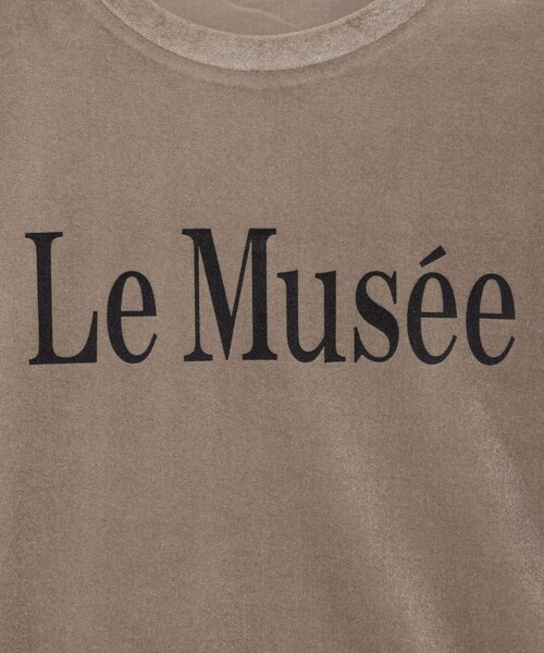 NOLLEY’S（ノーリーズ）の「シアートリコットベロアプリントTシャツ（Tシャツ/カットソー・レディース・キナリ/カーキ/ブラック・38）」の20枚目の写真